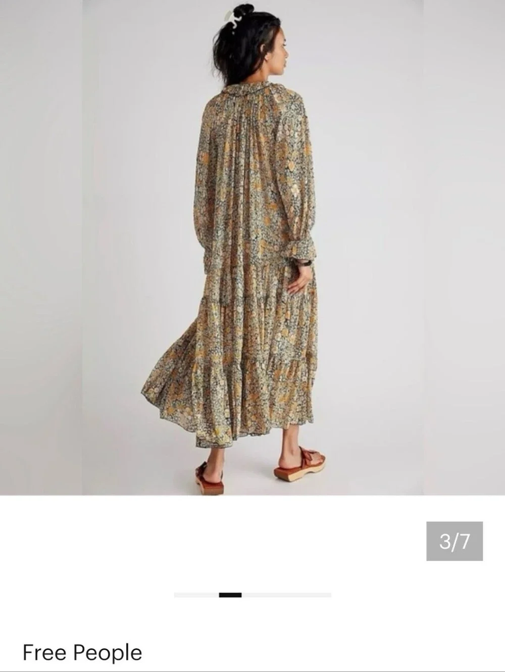 Free People Floral Maxi Dress